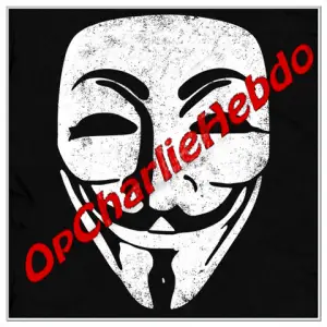 Anonymous charlie Hebdo