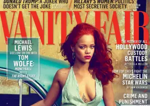 Rihanna nue dans Vanity FAIR