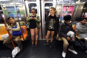 No pants Subway Ride 2016