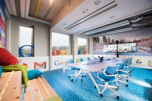 Les bureaux de Google, à Budapest en Hongrie