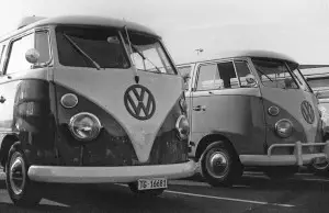 van hippie de Volkswagen