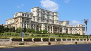 Le palais du Parlement de Roumanie