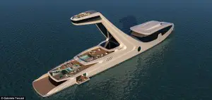 Le concept Shaiddai Yacht bateau