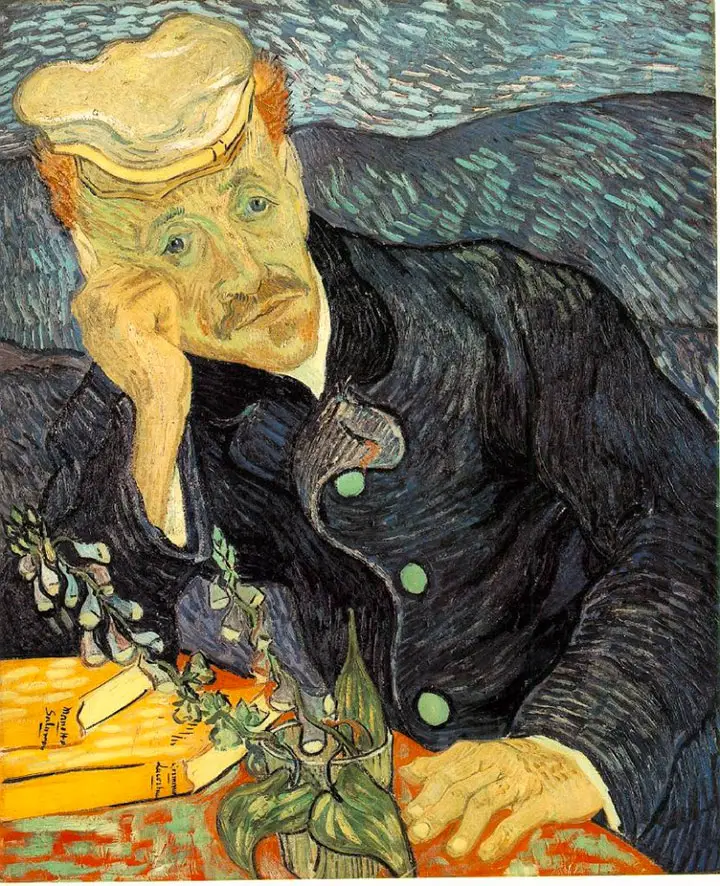 Portrait du Dr. Gachet par Vincent Van Gogh