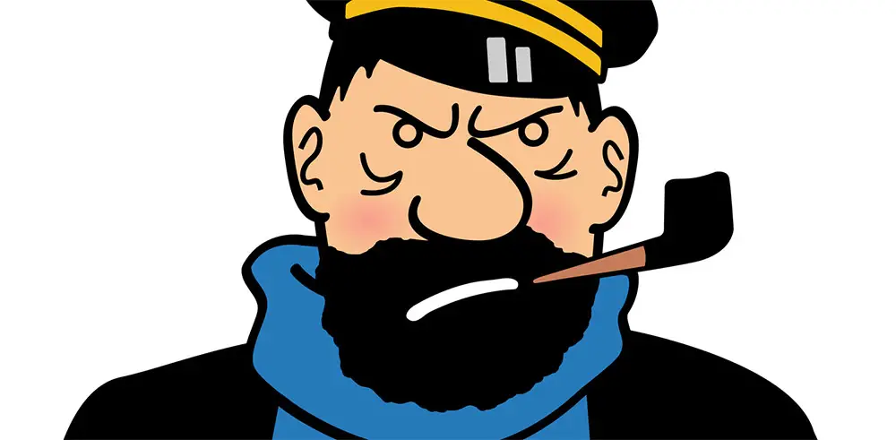 Le meilleur du capitaine Haddock et Tintin