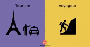 Le touriste vs le voyageur