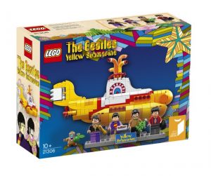 Yellow Submarine des Beatles en jouet lego