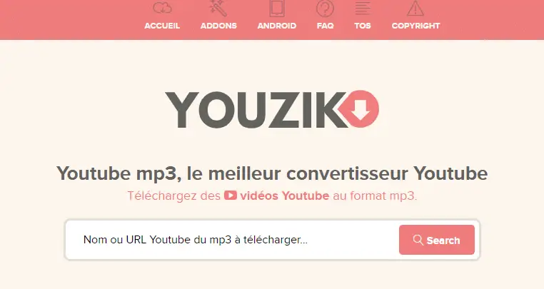 Destino Contorno Aproximación Youzik convertisseur YouTube pour télécharger MP3 & MP4