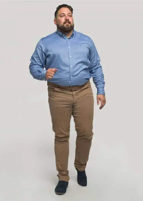 grande taille chino homme
