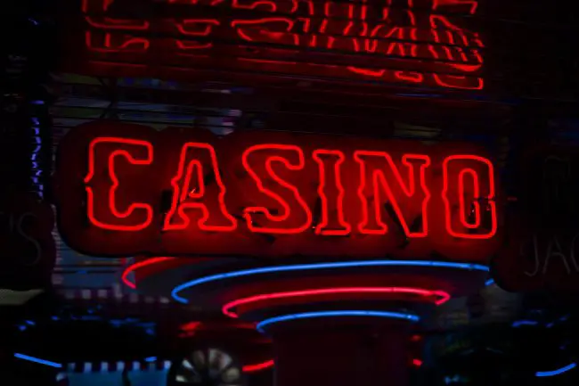 led lettre casino