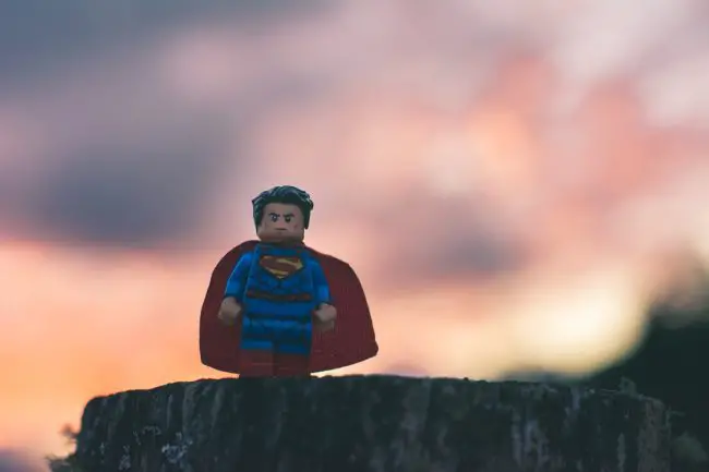 superman en lego