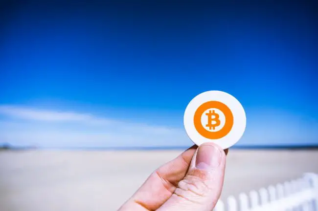bitcoin coin logo photo